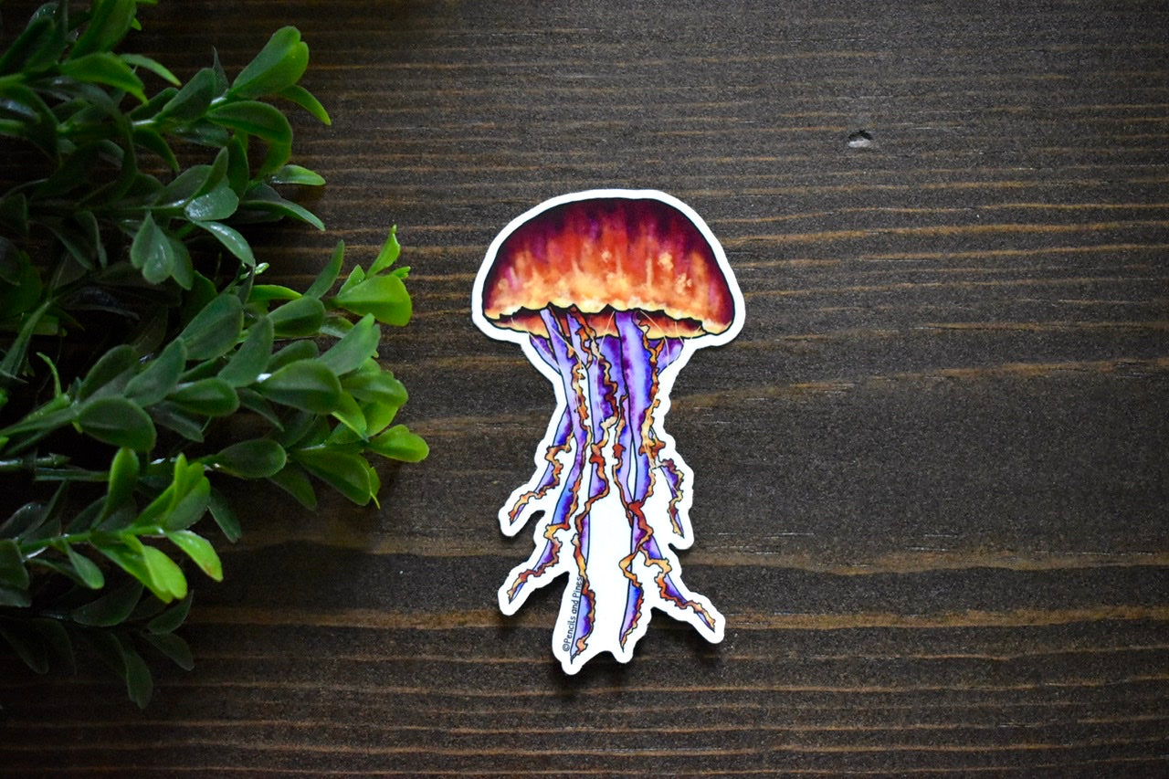 Jelly Fish Sticker