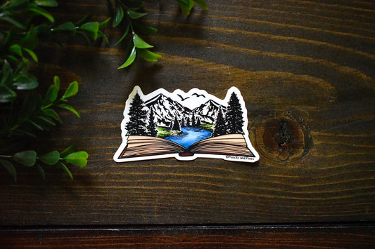 Book of Wonder Nature Sticker