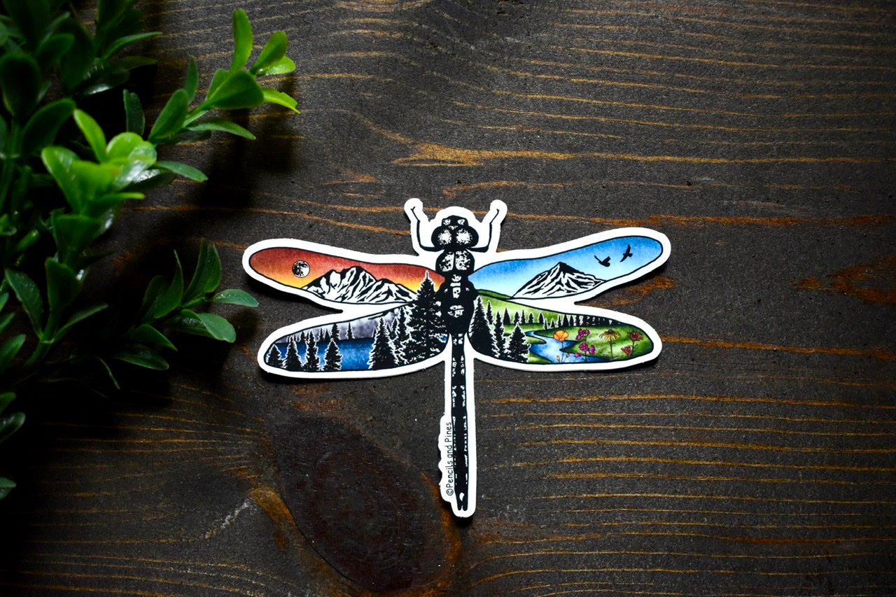 Dragonfly Sticker