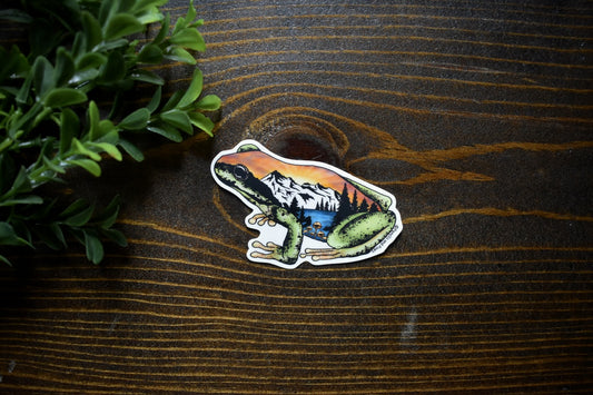 Pacific Tree Frog Sticker