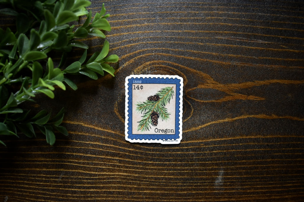 Oregon Douglas Fir Stamp Sticker