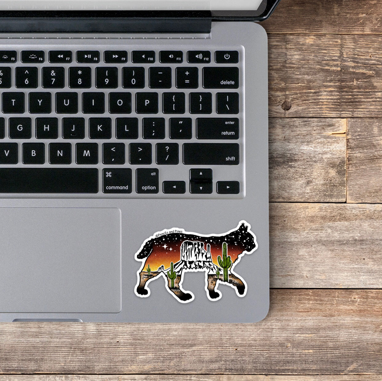 Desert Bobcat Sticker