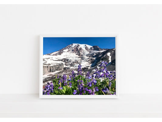 Purple Mountain Paradise print