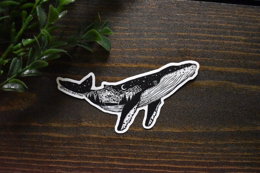 Humpback Whale Sticker