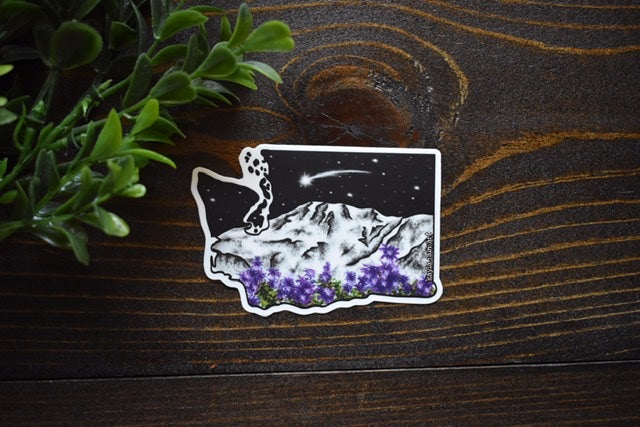 Mt. Rainier National Park Sticker