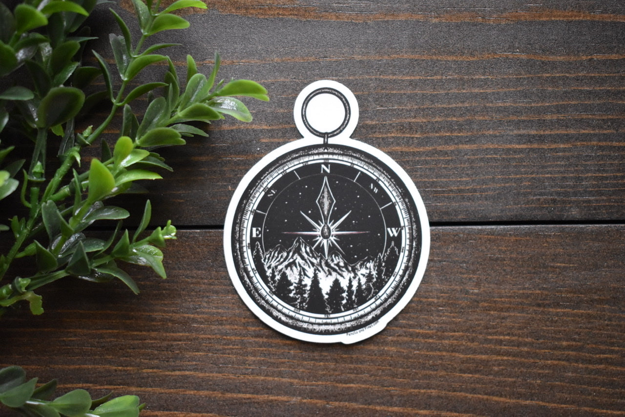 Nature Compass Sticker